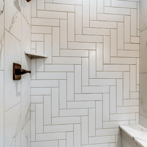 shower tile backsplash